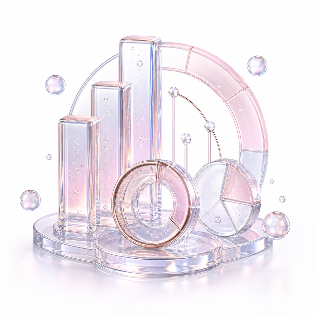 Skincare progress report screen